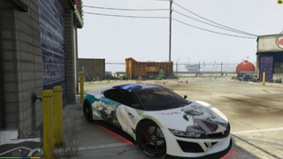 Illustration for article titled Grand Theft Auto V Characters Modded Into Anime Nerds